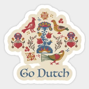 Go Dutch Sticker